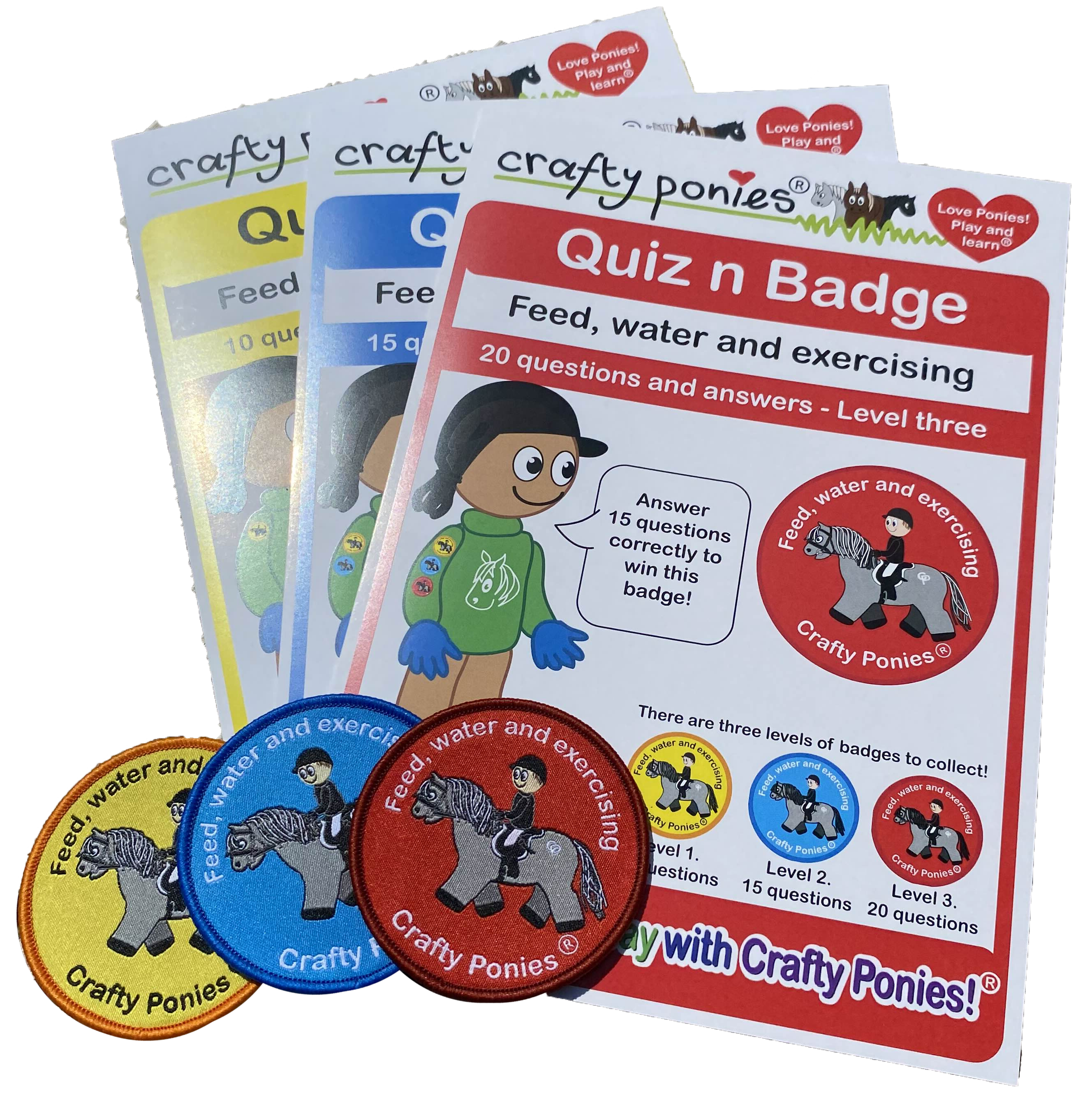 Quiz Booklets and Badges