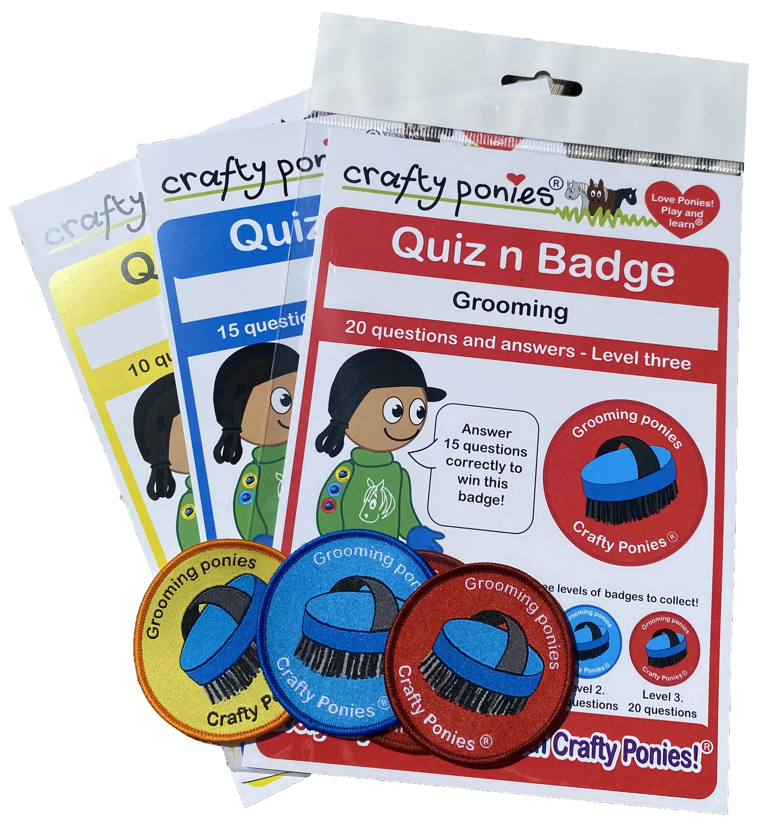 Quiz Booklets and Badges