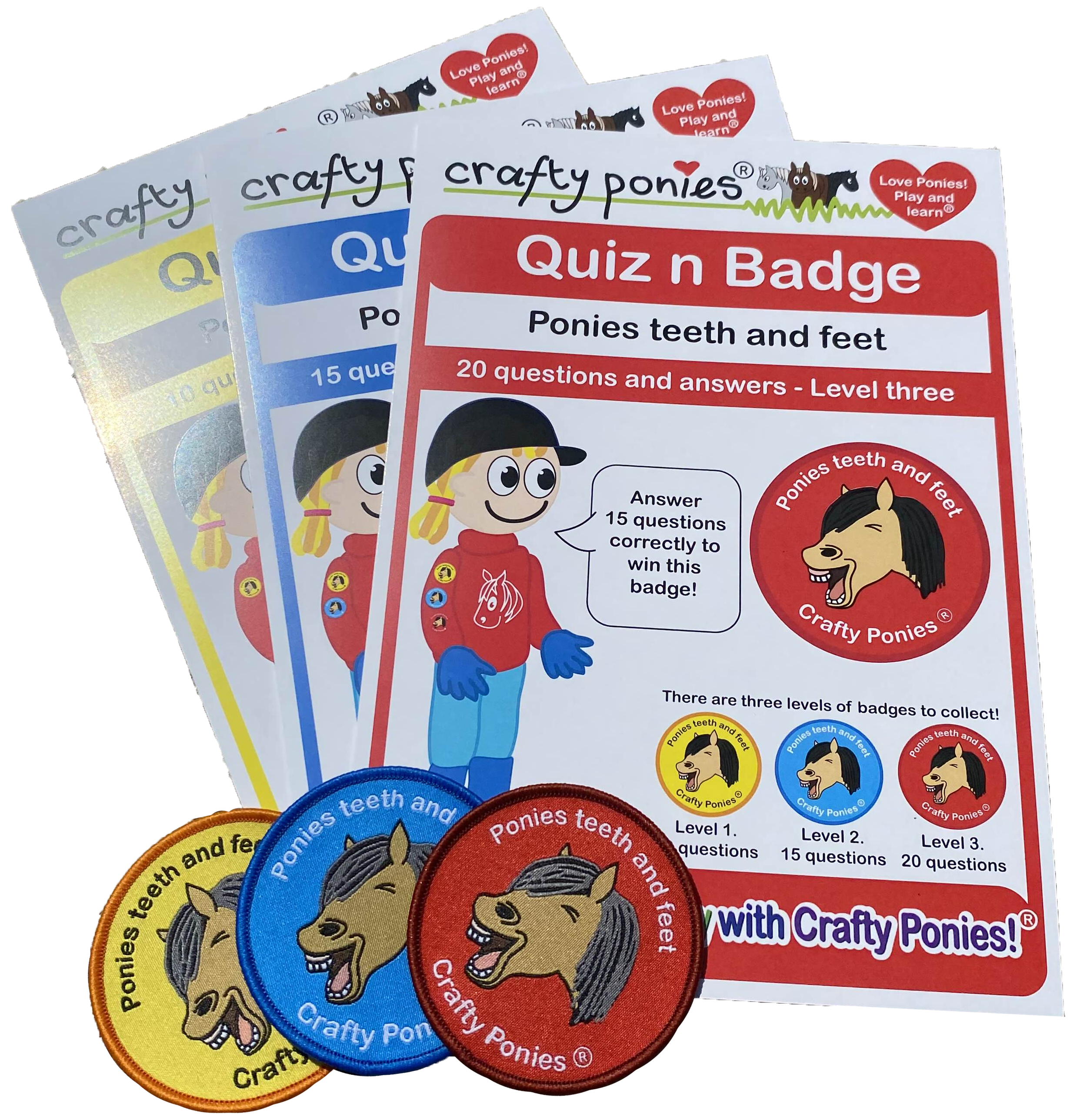 Quiz Booklets and Badges