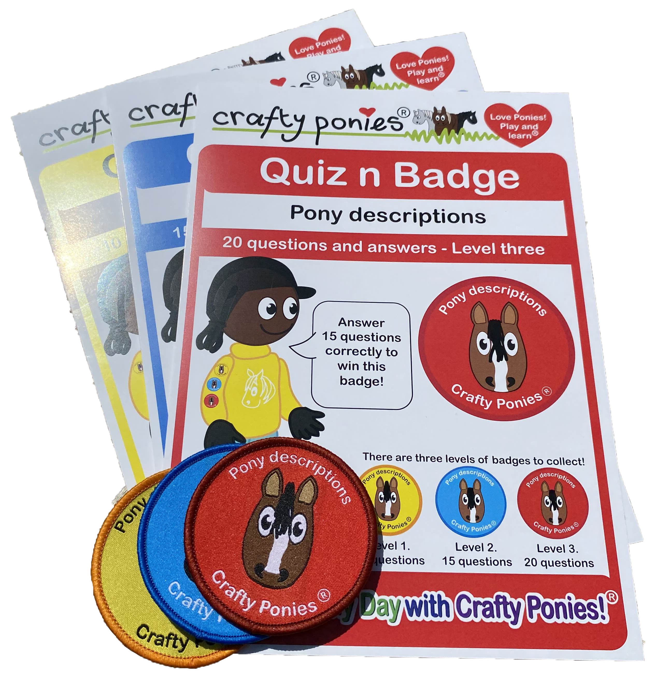 Quiz Booklets and Badges