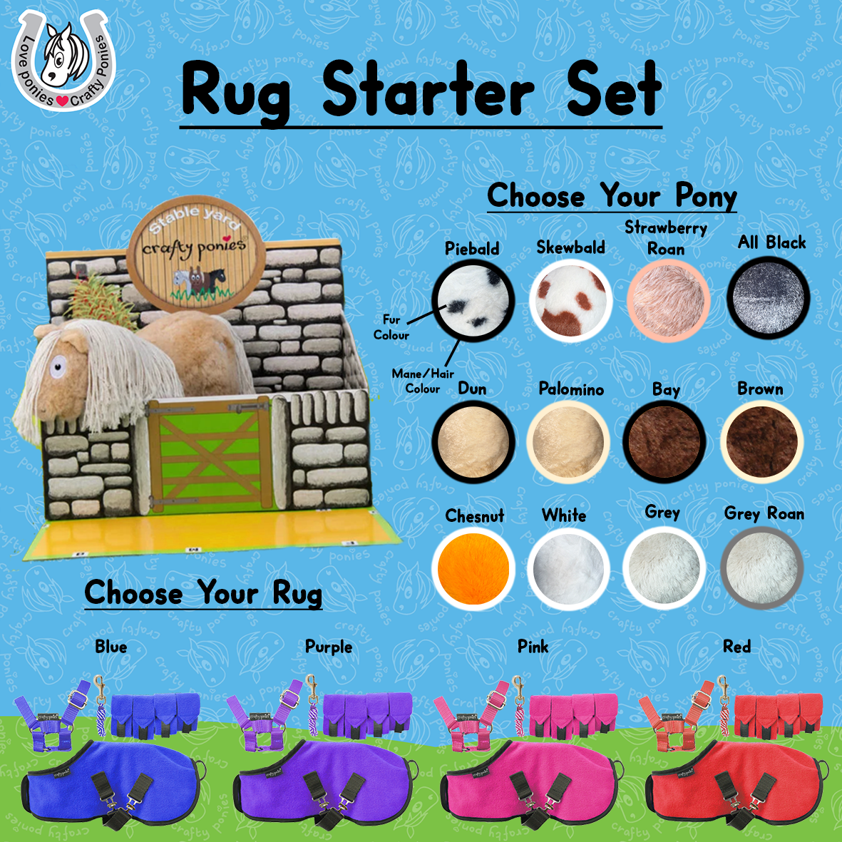 Crafty Pony Rug Starter Set