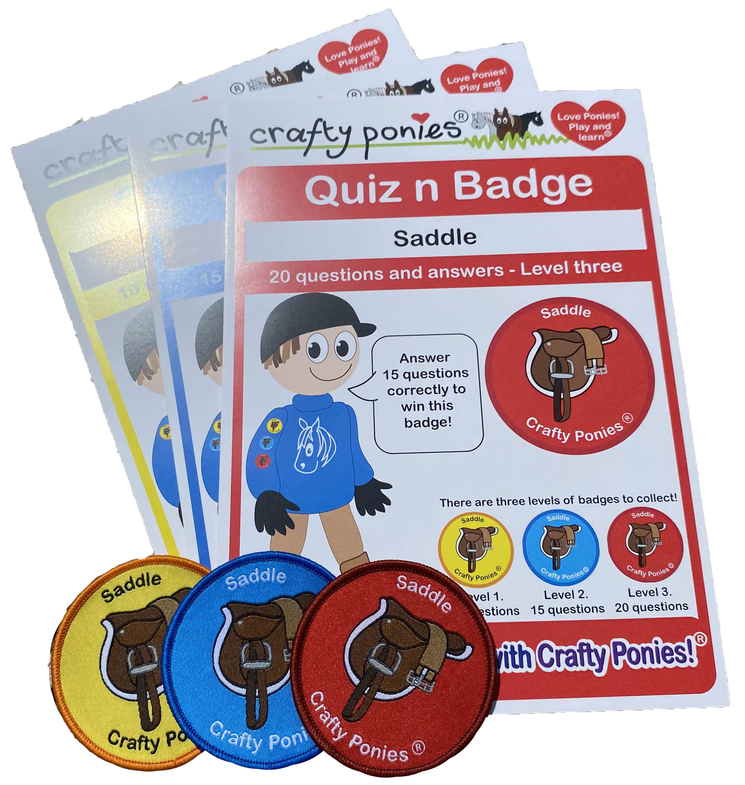 Quiz Booklets and Badges
